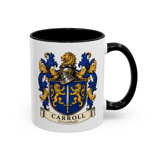 Carroll - Family Crest Coffee Mug