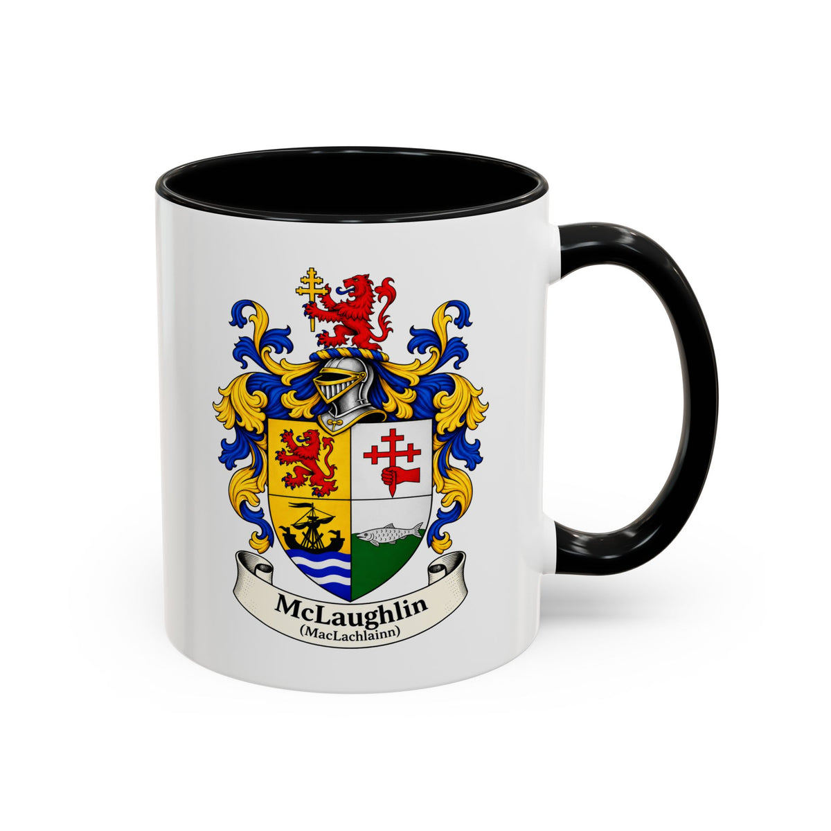 McLaughlin (Scottish version) - Family Crest Coffee Mug