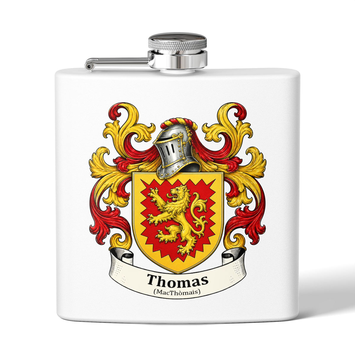 Thomas - Family Crest Flask