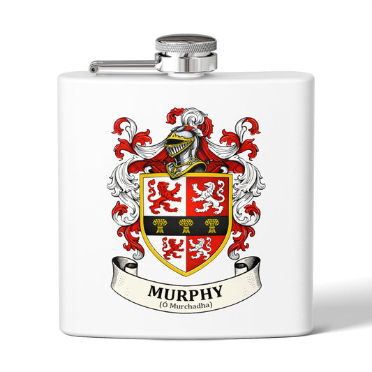 Murphy - Family Crest Flask