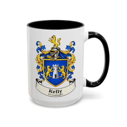 Kelly - Family Crest Coffee Mug