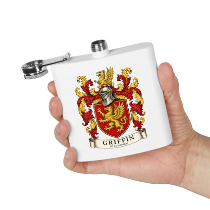 Griffin - Family Crest Flask