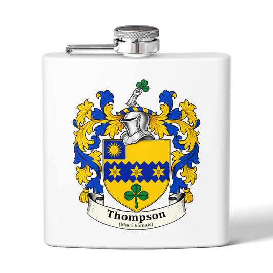 Thompson - Family Crest Flask