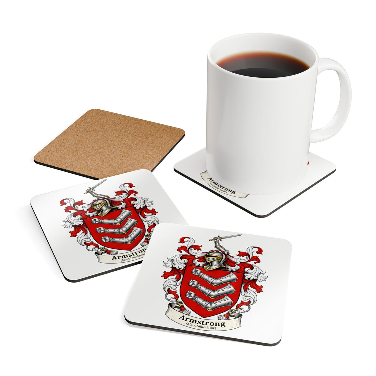 Armstrong - Set of 4 Coasters