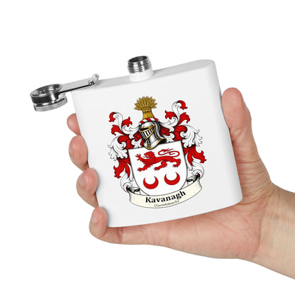 Kavanagh  - Family Crest Flask