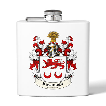 Kavanagh  - Family Crest Flask