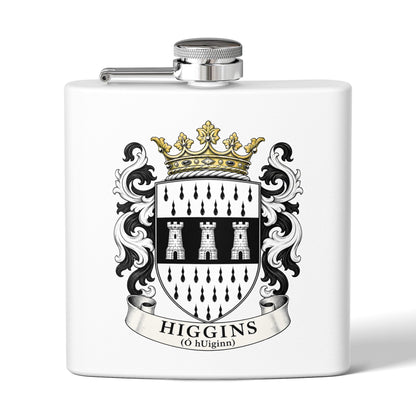 Higgins - Family Crest Flask