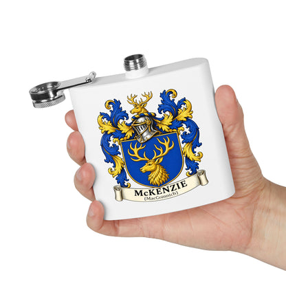 McKenzie - Family Crest Flask