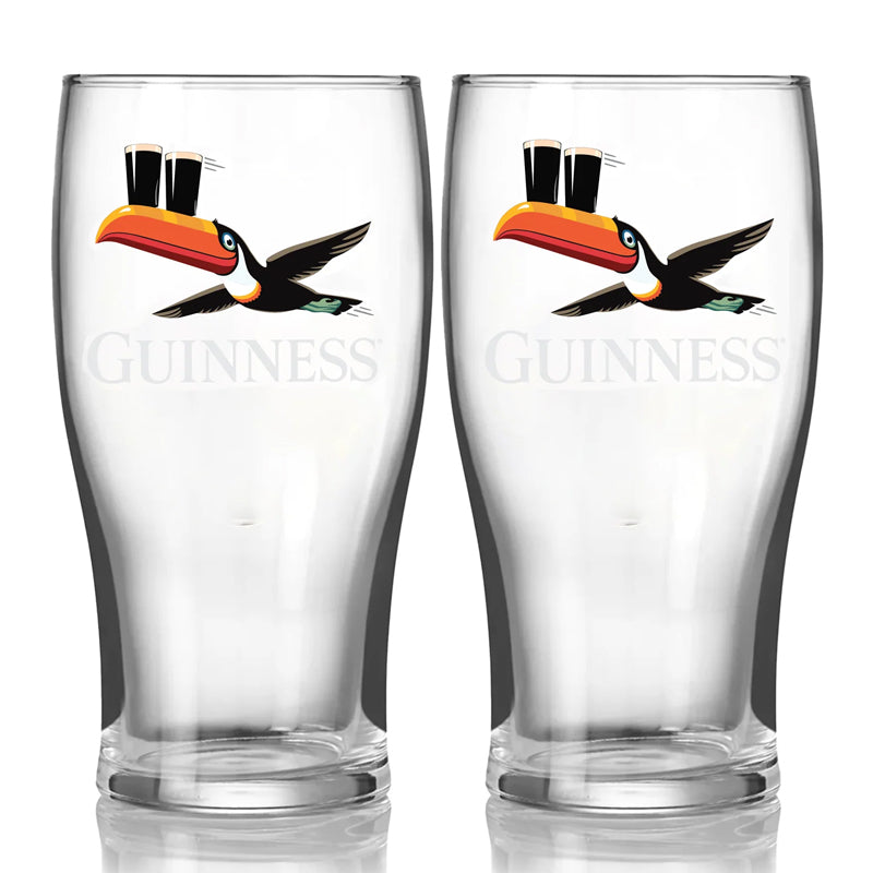 Guinness® Flying Toucan 20oz Pint Glass