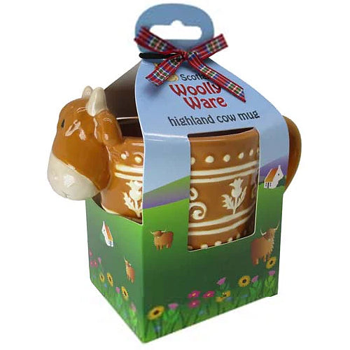 3D Highland Cow Mug